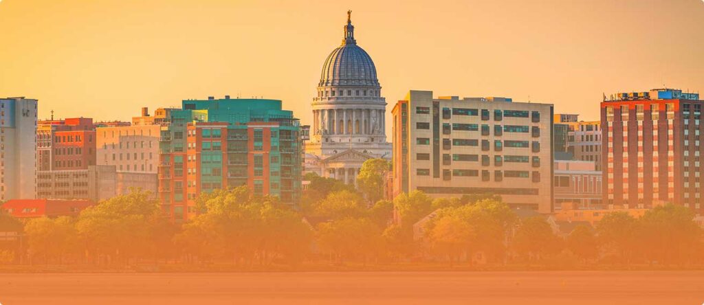 State Capitol Building and Skyline