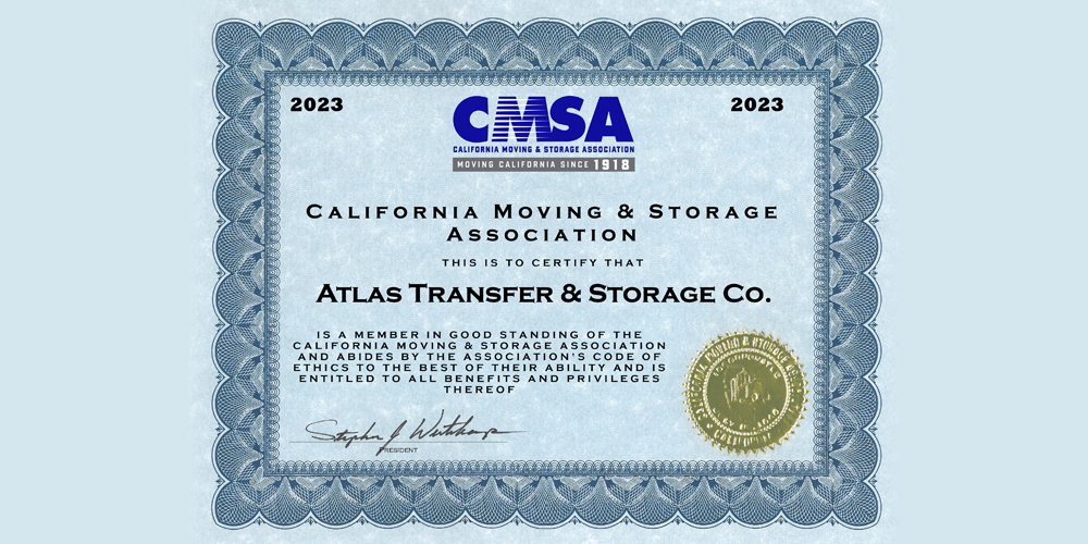 CMSA certificate