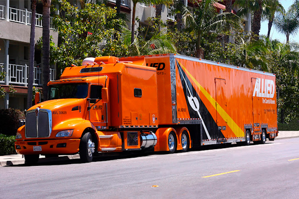 moving truck by Atlas Allied moving company